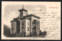 AK Friedrichroda, Dr. Kothes Hotel & Sanatorium  - Friedrichroda