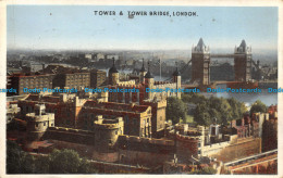 R116873 Tower And Tower Bridge. London. Dennis. 1951 - Otros & Sin Clasificación