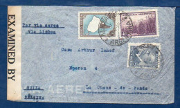 Argentina To Switzerland, 1943, Via Panair, 2 Censor Tapes, SEE DESCRIPTION   (027) - Cartas & Documentos