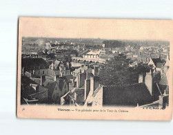 VIERZON : Vue Générale Prise De La Tour Du Château - état - Vierzon