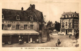 LE CROTOY LA PLACE JEANNE D'ARC - Le Crotoy
