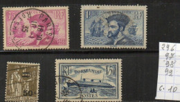 FRANCE OBLITÉRÉ - N° 296-297-298-299 - Used Stamps