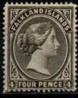 FALKLAND 1882-91 * - Other & Unclassified