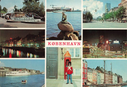 DANEMARK - Kopenhagen - Multi-vues - Colorisé - Carte Postale - Dänemark