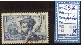 FRANCE OBLITÉRÉ - N° 297 - Used Stamps