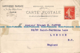 R117164 Old Written Postcard - Wereld