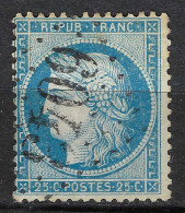 FRANCE Classique, B Obl. GC:  6043 (Fesches-le-Chatel, Doubs,5) Sur Y&T 60A - Autres & Non Classés