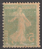 RECTO VERSO N°137lh PAPIER GC Neuf** - Unused Stamps