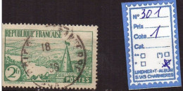 FRANCE OBLITÉRÉ - N° 301 - Used Stamps