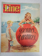 Line Nº174 Le Journal Des Chics Filles / Juillet 1959 - Zonder Classificatie