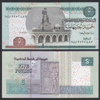 Ägypten - Egypt 5 Pound Banknote 2005 Pick 63b UNC (1)    (27282 - Sonstige – Afrika