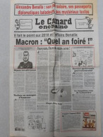 Journal Le Canard Enchaîné N° 5122 - Zonder Classificatie