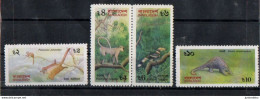 Bangladesh - 1991 -   Endangered Species   - Set  - MNH. ( OL 04/05/2022) - Bangladesch