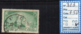 FRANCE OBLITÉRÉ - N° 303 - Used Stamps
