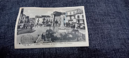 CARTOLINA CARINI- MONUMENTO AI CADUTI E PIAZZA DEL DUOMO- VIAGGIATA 1956 - Palermo