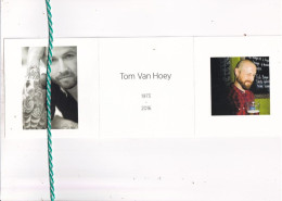 Tom Van Hoey, 1973, 2016. Foto - Obituary Notices