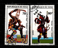 - MALI - 1972 - YT N° 180 / 181 - Oblitérés - Danses - Mali (1959-...)