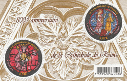 France 2011 800è Anniversaire De La Cathédrale De Reims Bloc Feuillet N°f4549 Neuf** - Mint/Hinged