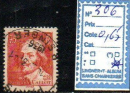 FRANCE OBLITÉRÉ - N° 306 - Used Stamps