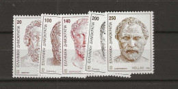 1998 MNH Greece Mi 1995-99 Postfris** - Unused Stamps