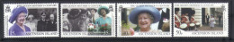 Timbres Ascension Island The Queen Mother's Century N° 751 à 754 Neuf MNH** - Ascensión