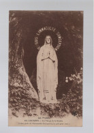 CPA - 65 - N°105 - Lourdes - La Vierge De La Grotte - Circulée En 1924 - Lourdes