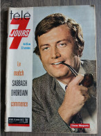 Télé 7 Jours 599 BRIGITTE BARDOT JEAN GABIN Sabbagh Dhordain LOUIS DE FUNES 1971 TARZAN JOHNNY WEISMULLER JEUX PAS FAIT - Arédit & Artima