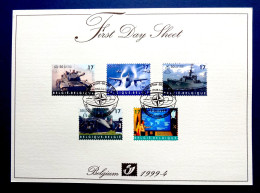 1999...5 TIMBRES......LES 50 ANS DE L OTAN...FDS 4 - Gebraucht