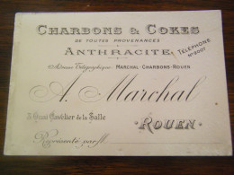 C.P.A.- Rouen (76) - A. Marchal - Charbons Et Cokes - Anthracite - 1930 - SUP (HW 64) - Rouen