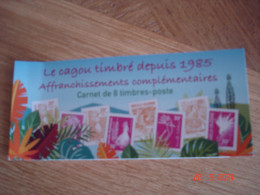 NOUVELLE CALEDONIE  ANNEE 2023   CARNET NEUF NON PLIE N° C1437   LE CAGOU TIMBRE DEPUIS 1985   EVOLUTION DU CAGOU - Postzegelboekjes