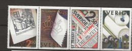 1990 MNH Sweden, Mi 1625-28 Postfris** - Ungebraucht