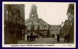 Ref 1652 - 1910 RP Postcard - Buccleuch Golden Wedding At Sanquhar - Dumfries & Galloway - Dumfriesshire