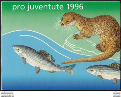 1996 Svizzera Pro Juventute Otter MNH SBHV N. 45 - Altri & Non Classificati