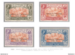 1923 SOMALIA, N. 45/48, Propaganda Fide , 4 Valori - MNH** - Somalia