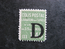 TB Timbre Pour Colis Postaux N° 137, Neuf XX. - Ongebruikt