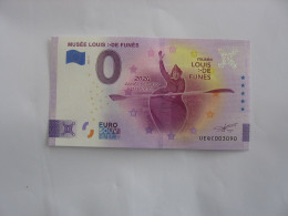 Billet Euro Souvenir Louis De Funès - Autres & Non Classés