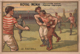 Chromo Royal Moka Le Football - Thé & Café