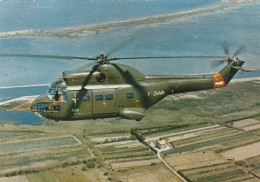 CARTE POSTALE ORIGINALE PHOTO DENTELEE:  HELICOPTERE DE MANOEUVRE SUD-AVIATION - Equipment