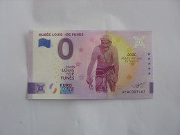 Billet Euro Souvenir Louis De Funès - Andere & Zonder Classificatie