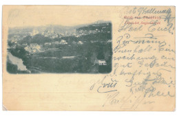 RO 97 - 14176 SIGHISOARA, Mures, Panorama, Litho, Romania - Old Postcard - Used - 1899 - Roumanie