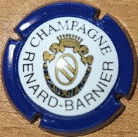 Capsule Champagne RENARD-BARNIER Série Écusson, Bleu Foncé, Blanc & Doré Nr 06 - Andere & Zonder Classificatie