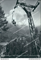 Bu514 Cartolina Bardonecchia Seggiovia Verso Il Colomion Torino Piemonte - Sonstige & Ohne Zuordnung