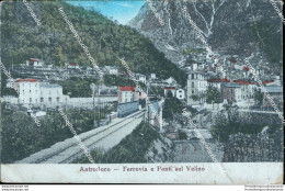 Bu14 Cartolina Antrodoco Ferrovia E Ponti Sul Velino Provincia Di Rieti Lazio - Rieti