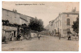 La Motte-Chalançon. La Place. Epicerie Tortel - Sonstige & Ohne Zuordnung