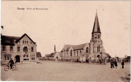 ZARREN - Kerk En Marktplaats - Kortemark