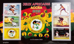 Burundi 2023, African Games In Accra, MNH S/S - Nuevos