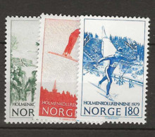 1979 MNH Norway, Mi 790-92 Postfris** - Ungebraucht
