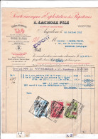 16-L.Lacroix Fils....Papiers à Cigarettes La +.....Angoulême.....(Charente).....1931 - Stamperia & Cartoleria