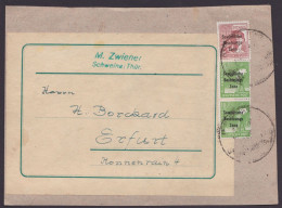 MiNr 185, 194, MiF Mit 3 Werten, Päckchen-Adressteil, Selten - Postfris
