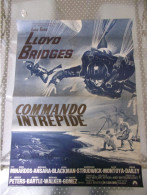 Affiche Cinema Commando Intrepide Format : 79 X 58 Cm - Afiches